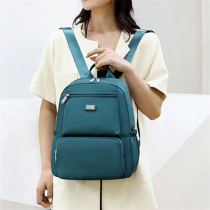 Casual Women nylon Backpack High Quality Bagpack Women School Bags for Teenage Girls Ladies Small Travel Backpacks Mochila Sac