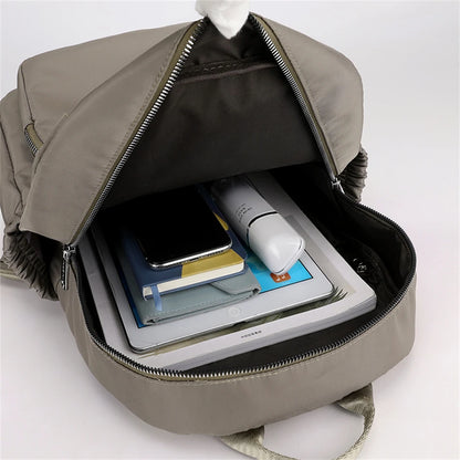 Casual Women nylon Backpack High Quality Bagpack Women School Bags for Teenage Girls Ladies Small Travel Backpacks Mochila Sac