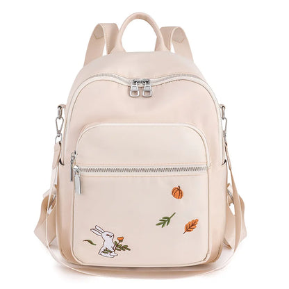 Casual woman backpack Small School bag Anti-theft backpack fashion embroidered backpack ladies backpack leisure shoulder bag