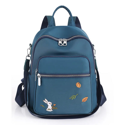 Casual woman backpack Small School bag Anti-theft backpack fashion embroidered backpack ladies backpack leisure shoulder bag
