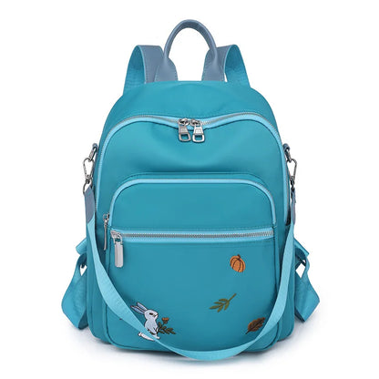 Casual woman backpack Small School bag Anti-theft backpack fashion embroidered backpack ladies backpack leisure shoulder bag