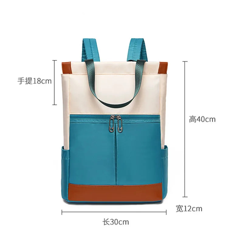 Casual woman backpack fashion laptop backpack large capacity backpack for ipad books School college backpack school shoulder bag