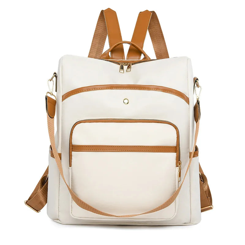 Casual woman backpack laptop bag female light oxford backpack large capacity travel backpack Anti-theft backpack schoolbag girl