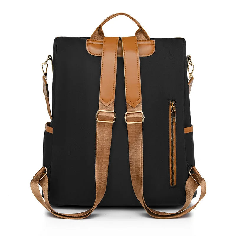 Casual woman backpack laptop bag female light oxford backpack large capacity travel backpack Anti-theft backpack schoolbag girl