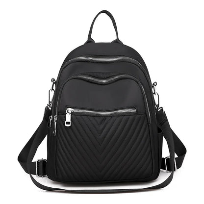Casual woman backpack small travel backpack fashion mini backpack ladies shoulder bag red black backpack schoolbag girl gift