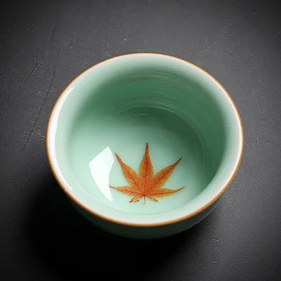 Celadon Kungfu Tea Set, Tea Cup, Teapot Cover Bowl, Tea Washing, Six Gentleman Tea Set, Filter, Single Master Cup, Ashtray