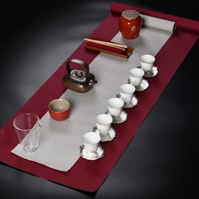 Celadon Tea Set Enamel Ceramics Whole Tea Mat Teapot Teacup Office Home Kung Fu Black Tea Jin Jun Mei Teaware Free Shipping