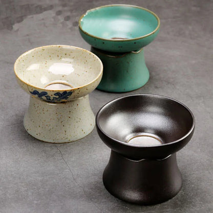 Ceramic Coarse Pottery Tea Filter, Drinkware, Kung Fu Puer, Tea Set Accessories, Strainer, Coffee Leaks, Teaware