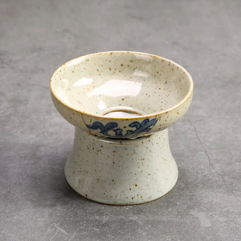 Ceramic Coarse Pottery Tea Filter, Drinkware, Kung Fu Puer, Tea Set Accessories, Strainer, Coffee Leaks, Teaware
