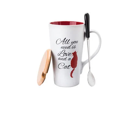 Ceramic Coffee Mugs for Husband, Travel Mug, Coffee Cup, Tea Mug, Water Cup, Anniversary Gifts for Husband G050, 500ml