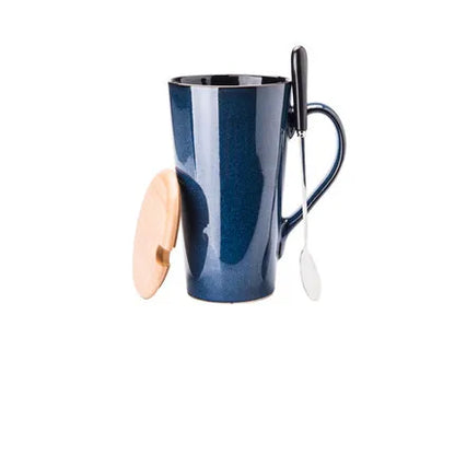 Ceramic Coffee Mugs for Husband, Travel Mug, Coffee Cup, Tea Mug, Water Cup, Anniversary Gifts for Husband G050, 500ml