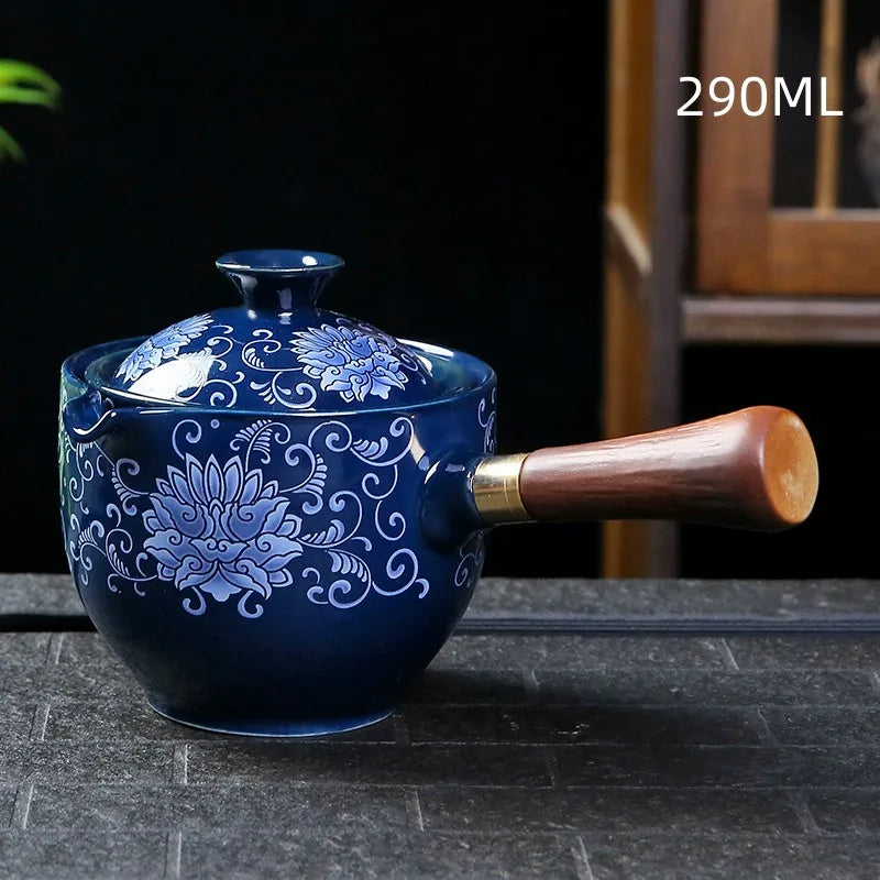 Ceramic Glass Tea Set Tea Maker Teapot Porcelain Chinese Gongfu Tea Set Portable Tea Set Teaware Sets Cup For Tea