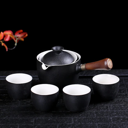 Ceramic Glass Tea Set Tea Maker Teapot Porcelain Chinese Gongfu Tea Set Portable Tea Set Teaware Sets Cup For Tea