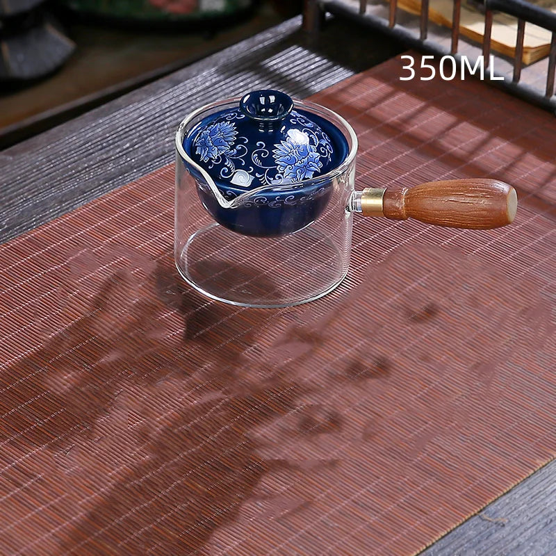 Ceramic Glass Tea Set Tea Maker Teapot Porcelain Chinese Gongfu Tea Set Portable Tea Set Teaware Sets Cup For Tea