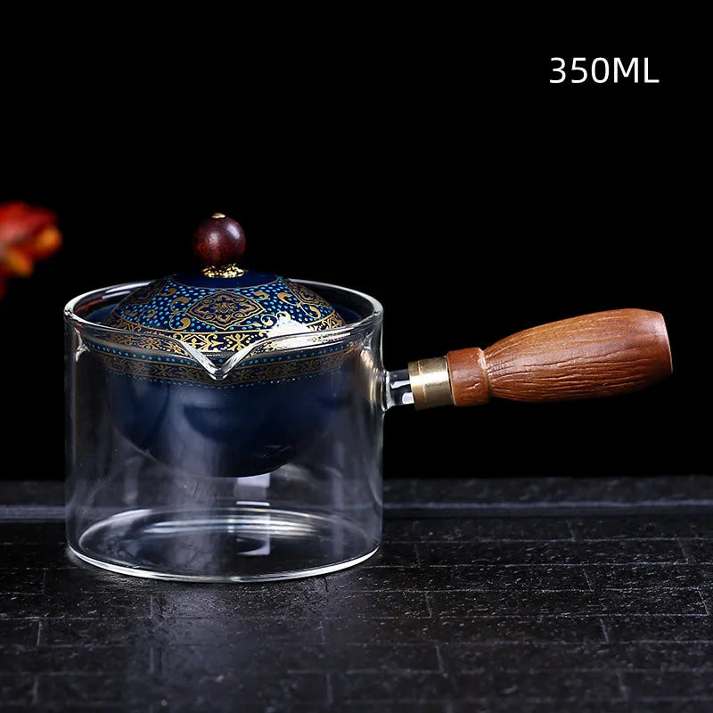 Ceramic Glass Tea Set Tea Maker Teapot Porcelain Chinese Gongfu Tea Set Portable Tea Set Teaware Sets Cup For Tea