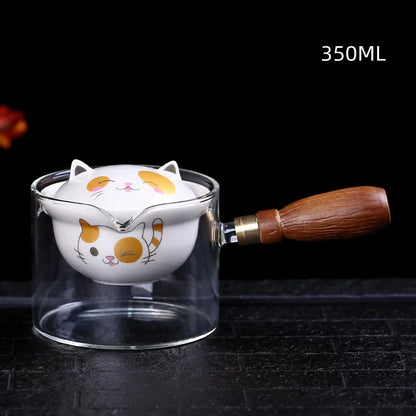 Ceramic Glass Tea Set Tea Maker Teapot Porcelain Chinese Gongfu Tea Set Portable Tea Set Teaware Sets Cup For Tea