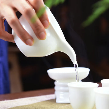 Ceramic Handmade Tea Cup, Chinese Teaset, Tea Separator, Hand Grasping, Tea Separator, Tea Accessories