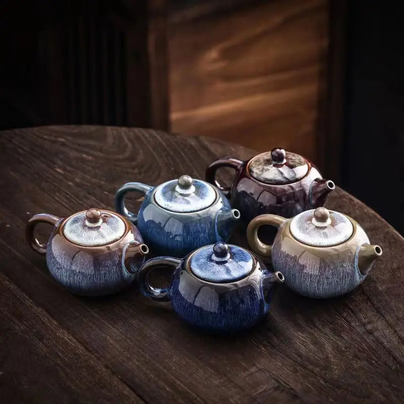 Ceramic Kung Fu Tea pot Exquisite Star glaze teapot 250ml tea kettle teaset porcelain teapot traditional chinese Teaware