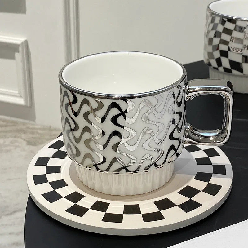 Ceramic Mugs Household Couples Drink Water Mugs Creative Coffee Mugs Water Mugs Women's Tea Mugs Advanced Sense Small Group