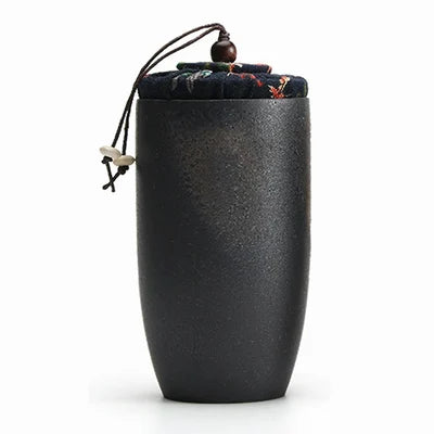 Ceramic Tea Caddies, Tea Box, Dried Fruit Storage Cans, Sealed Bottle, Tea Accessories, Pu'er Tieguanyin Gift