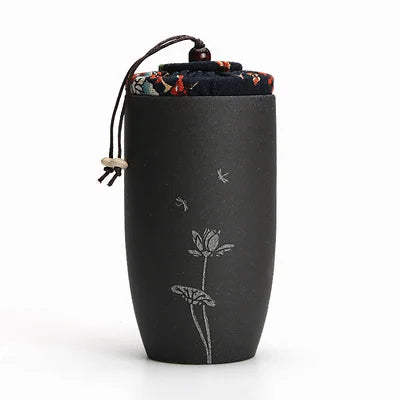 Ceramic Tea Caddies, Tea Box, Dried Fruit Storage Cans, Sealed Bottle, Tea Accessories, Pu'er Tieguanyin Gift
