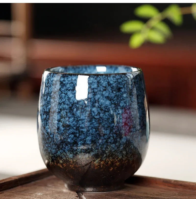 Ceramic  Teacup 150ML Japanese Style  Small Ceramic Cups Japanese Cuisine  Kung Fu Tea Set  Tea Cup