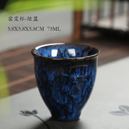 Ceramic Teacup Cups Tea Set with Modern Tea Set Siteel Tazas De Ceramica Creativas China Tea Cup I074