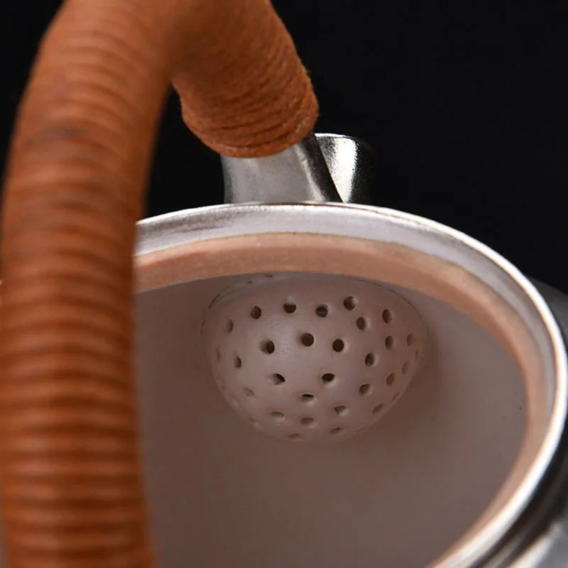 Ceramic Teapot for Brewing Tea, Japanese Puer Green Tea, Jasmine Oolong Infuser, Tea Infusers, Household Items, Gift