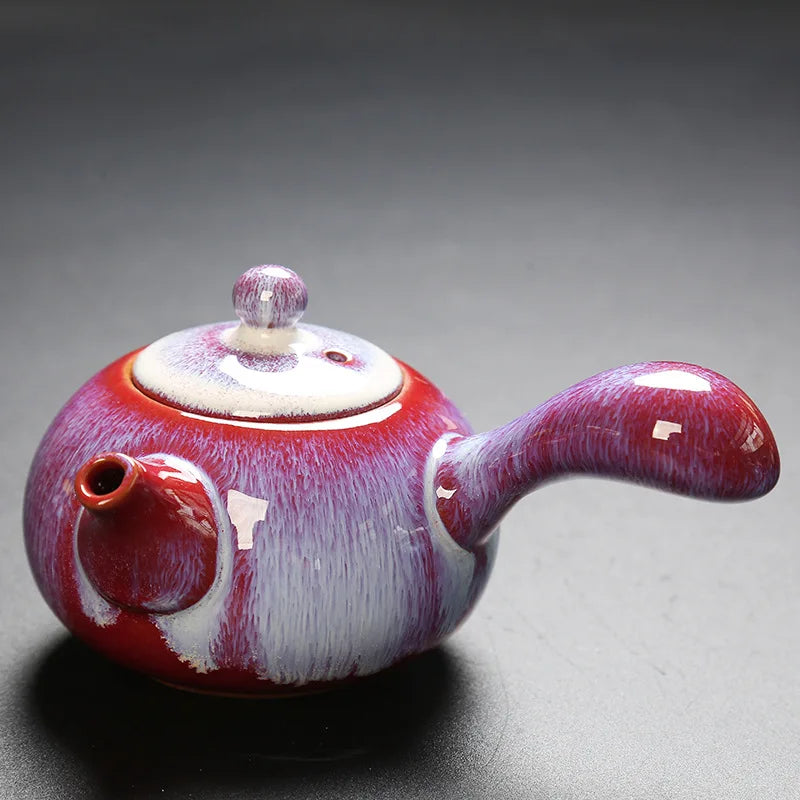 Ceramic Teapots Tea Set and Coffee Teapot for Tea Jianzhan Kiln Change Pots Yixing Zisha Teapot Clay Heated Kettle Kettle Gaiwan