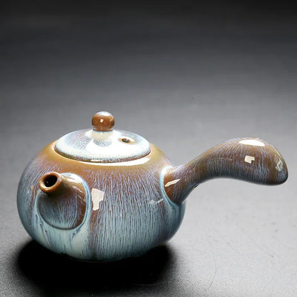 Ceramic Teapots Tea Set and Coffee Teapot for Tea Jianzhan Kiln Change Pots Yixing Zisha Teapot Clay Heated Kettle Kettle Gaiwan