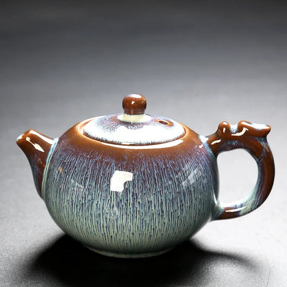 Ceramic Teapots Tea Set and Coffee Teapot for Tea Jianzhan Kiln Change Pots Yixing Zisha Teapot Clay Heated Kettle Kettle Gaiwan