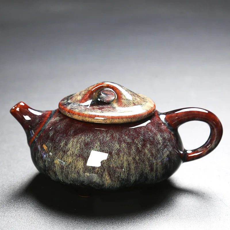 Ceramic Teapots Tea Set and Coffee Teapot for Tea Jianzhan Kiln Change Pots Yixing Zisha Teapot Clay Heated Kettle Kettle Gaiwan