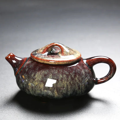 Ceramic Teapots Tea Set and Coffee Teapot for Tea Jianzhan Kiln Change Pots Yixing Zisha Teapot Clay Heated Kettle Kettle Gaiwan