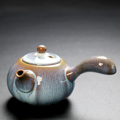 Ceramic Teapots Tea Set and Coffee Teapot for Tea Jianzhan Kiln Change Pots Yixing Zisha Teapot Clay Heated Kettle Kettle Gaiwan