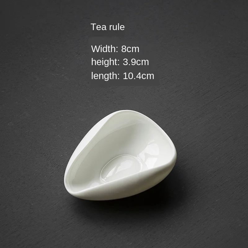 Ceramic Whiteware Tea  Lard White Ceramic Handmade Tea Tea Kung Fu Tea Set Tea Art Tea Ceremony Parts Tea Infuser Tea Filter