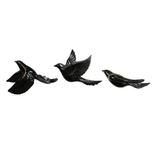 Ceramic bird pigeon wall decoration wall hanging creative wall decoration bedroom living room TV background wall pendant