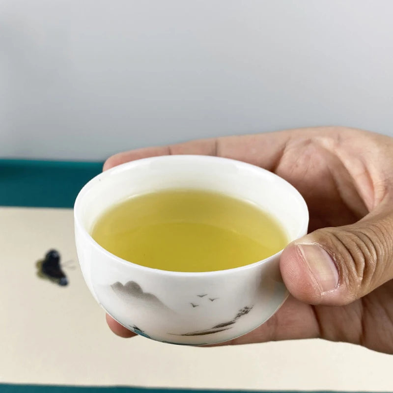 Ceramics Tea set Include 1 Pot 1 Cup, High Quality Elegant and Easy Gaiwan,Beautiful and Easy Teapot Kettle,kung Fu Teaset with