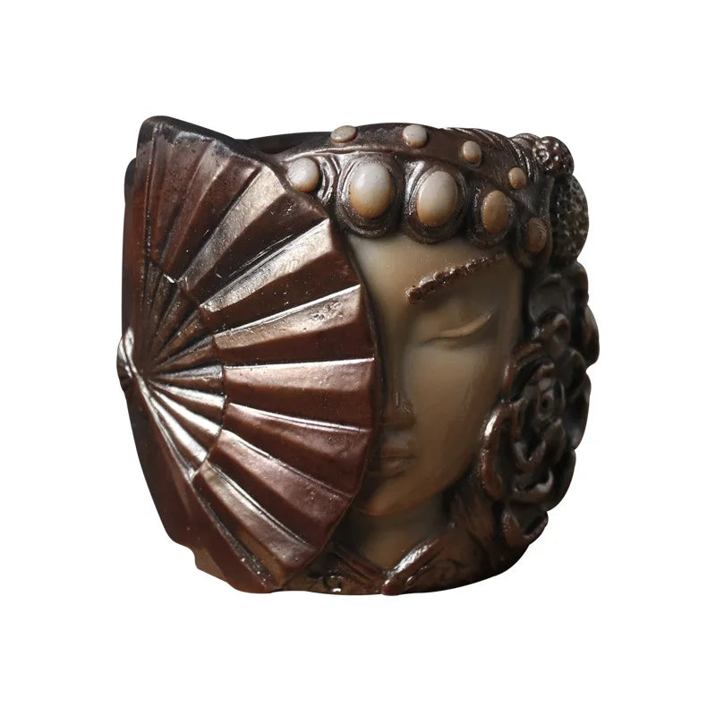 Chaicaki Imperial Concubine Teacup Japanese Tea Set Master Cup Ceramic Kung Fu Tea Savoring Single Cup Supportable Cups