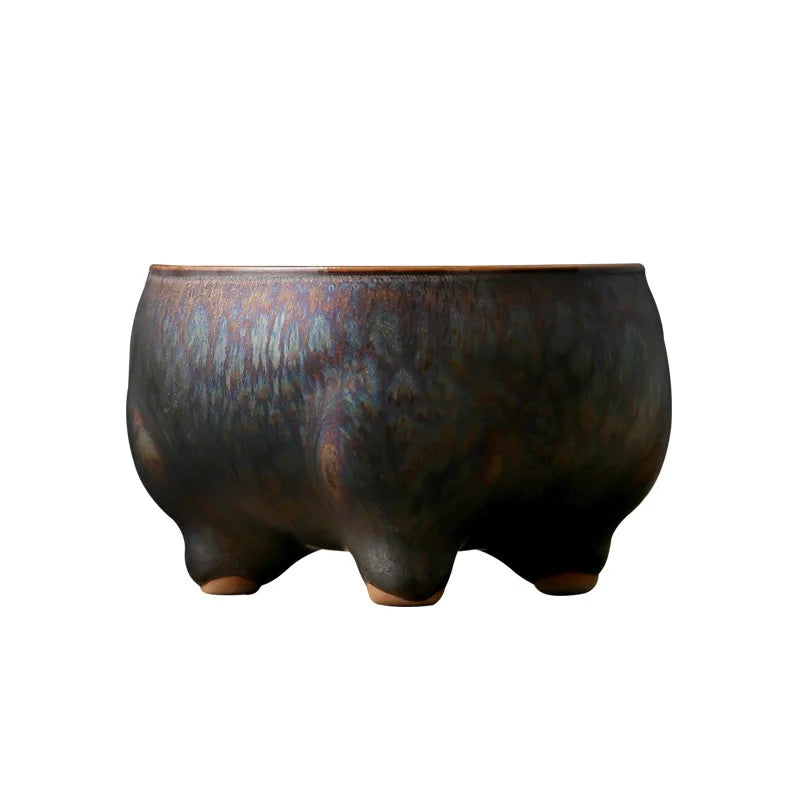 Chen Weicun Jian Zhan Teacup Master Cup Kiln Baked Single Tea Cup Tianmu Tea Cup Kung Fu Teaware Gifts