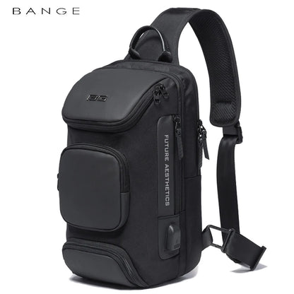 Chest Bag Men Multi functional Men's Oxford Crossbody Bag Shoulder Bags Short Trip Messenger Simple Elegant Chest Bag Pack