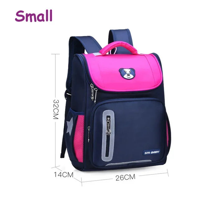 Children Bags For Boys and Girls Backpacks 3D Nylon Primary School Students Backpack Grade 1-4 Class Kids Knapsack