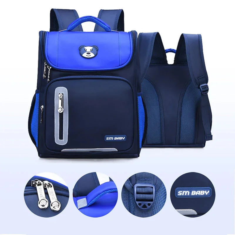 Children Bags For Boys and Girls Backpacks 3D Nylon Primary School Students Backpack Grade 1-4 Class Kids Knapsack