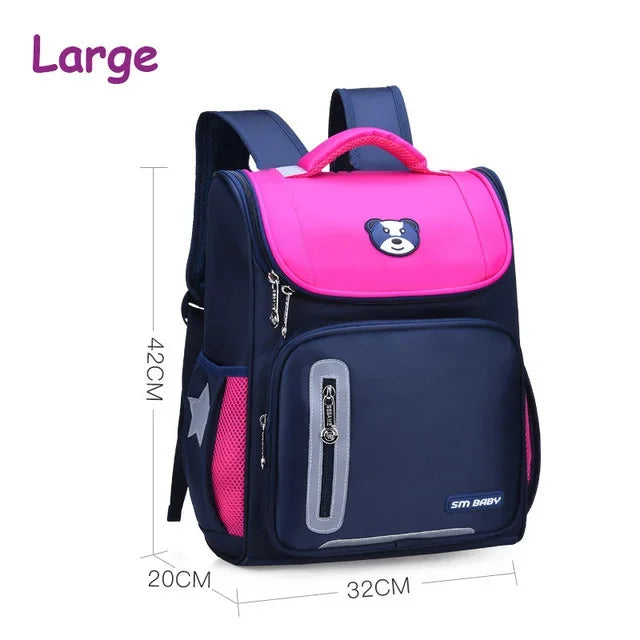 Children Bags For Boys and Girls Backpacks 3D Nylon Primary School Students Backpack Grade 1-4 Class Kids Knapsack