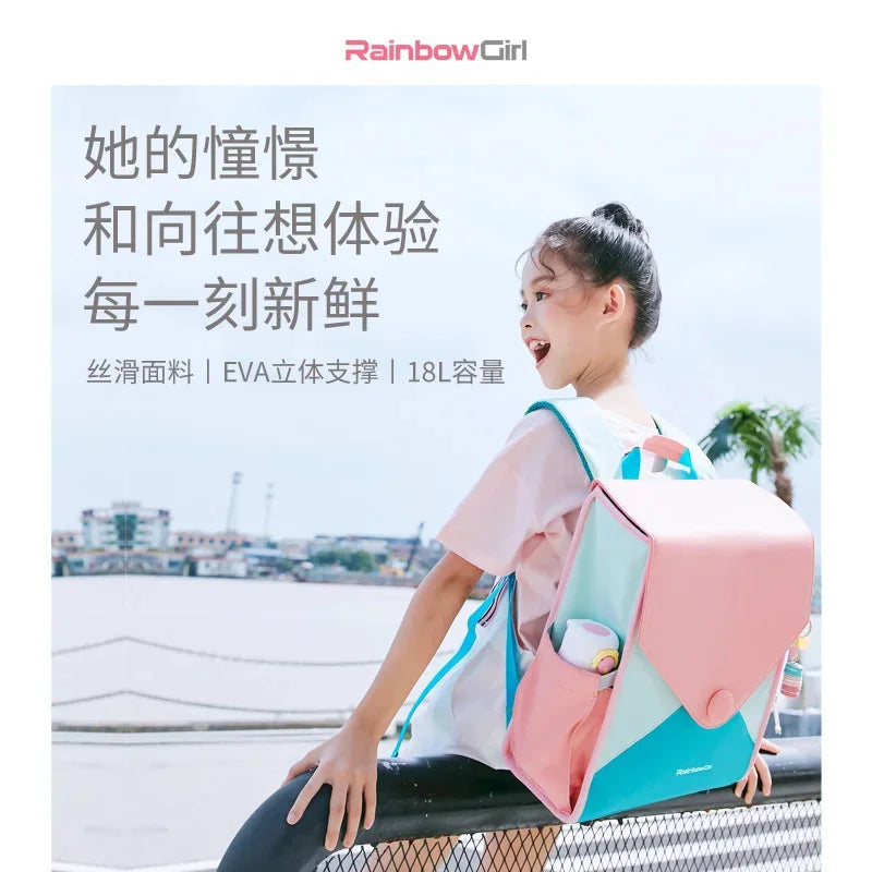 Children Bags For Girls Kids Orthopedic Backpack Primary Schoolbag Book Bag Travel Fashion