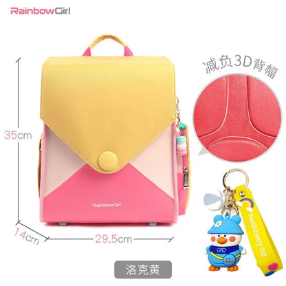 Children Bags For Girls Kids Orthopedic Backpack Primary Schoolbag Book Bag Travel Fashion