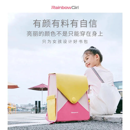 Children Bags For Girls Kids Orthopedic Backpack Primary Schoolbag Book Bag Travel Fashion
