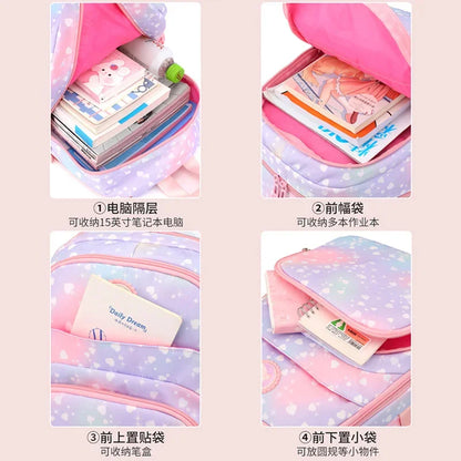 Children Bags for Girls Orthopedic travel Backpack schoolbags Primary School backpack Kids book bag mochila