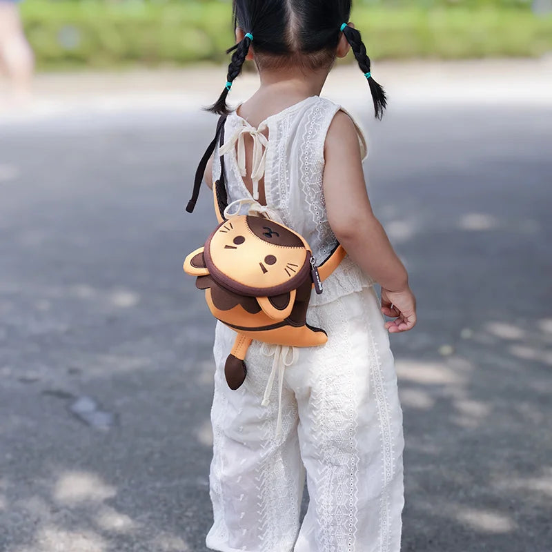 Children Mini Cartoon Unicorn Waist Bags for Girls Boys Cute Fox Rabbit Waist Pack Kids Kawaii Small Crossbody Bag Fanny Pack