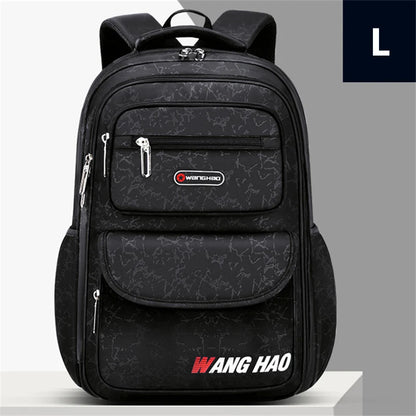 Children Printing School Backpack Large-Capacity Orthopedic Schoolbag For Boys Girls Laptop Backpacks Teenage Nylon School Bags