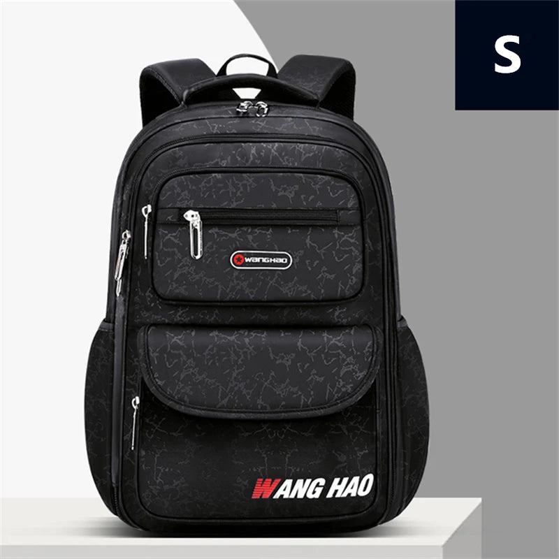 Children Printing School Backpack Large-Capacity Orthopedic Schoolbag For Boys Girls Laptop Backpacks Teenage Nylon School Bags